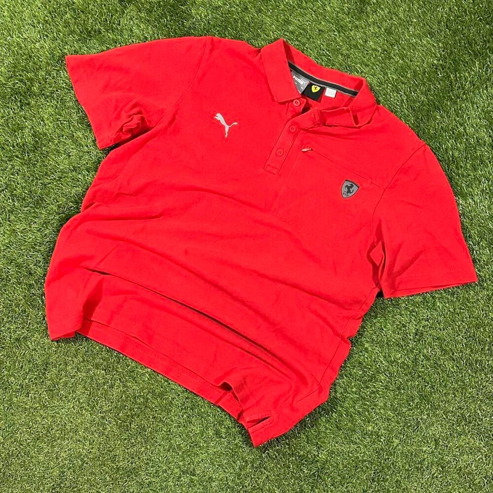 Vintage Puma Ferrari Polo Shirt